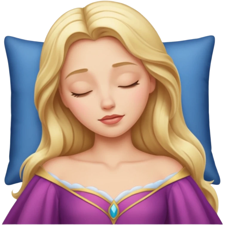 Sleeping beauty  emoji