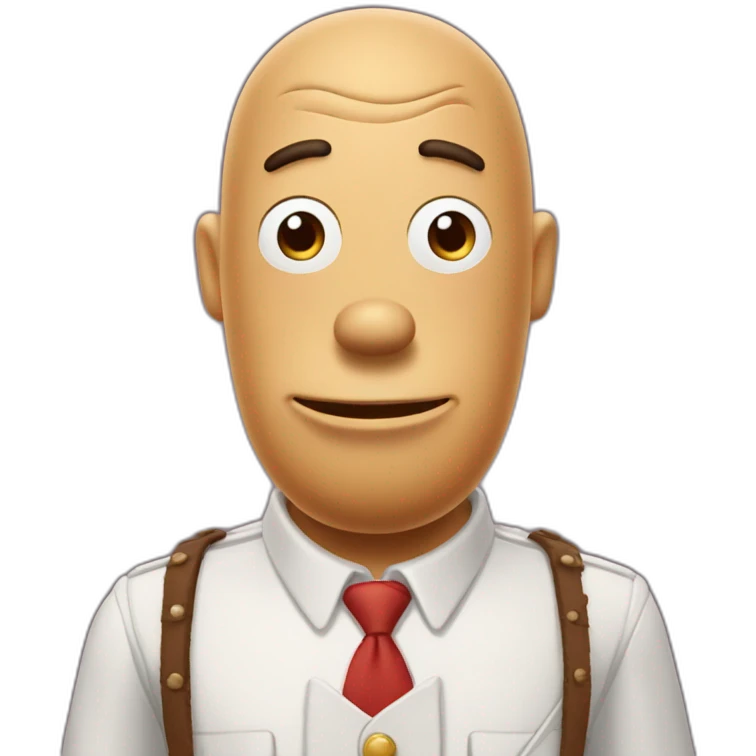 Monsieur Patate de toystory sans moustache  emoji