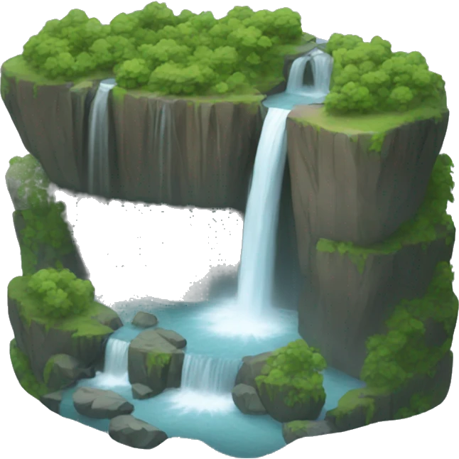 waterfall emoji