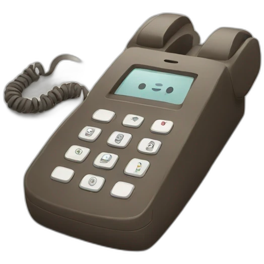 chat sur un telephone emoji