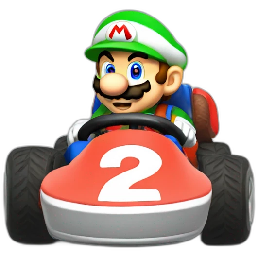 Mario kart emoji