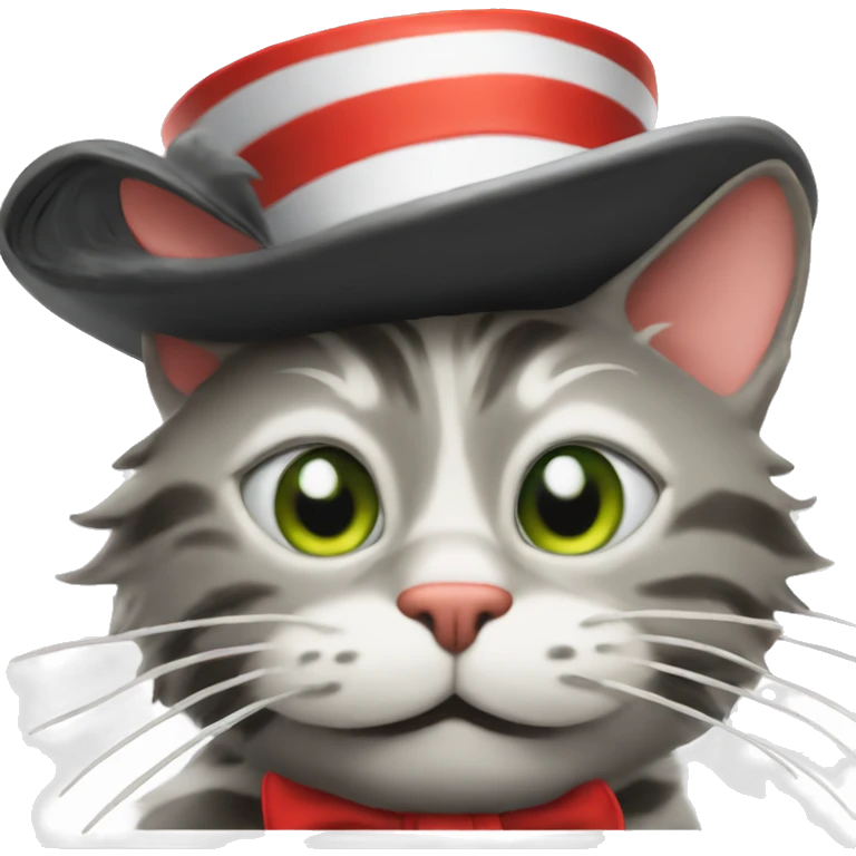 Cat in the hat emoji