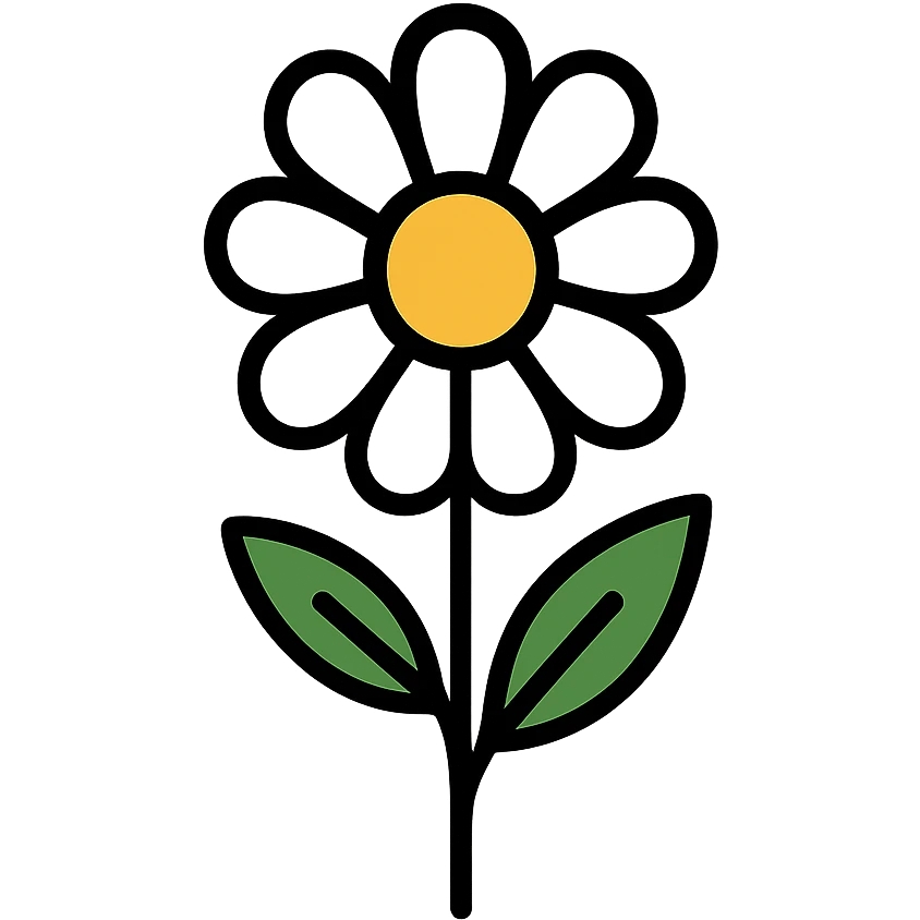 daisy flower plant emoji