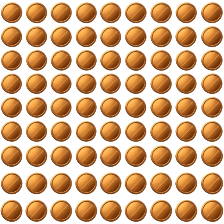 100 mon bronze emoji