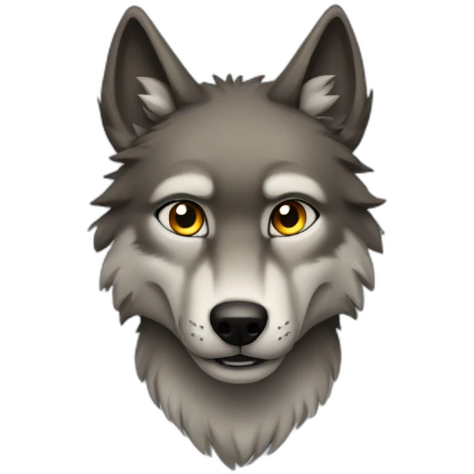 wolf furry emoji