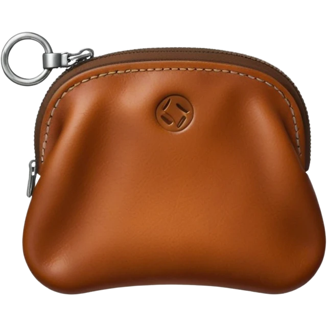 Coin purse – small  zipper emoji