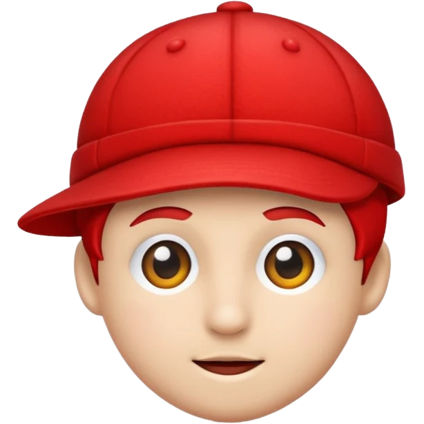Red cap emoji emoji