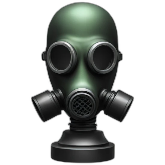 Gasmask idol emoji