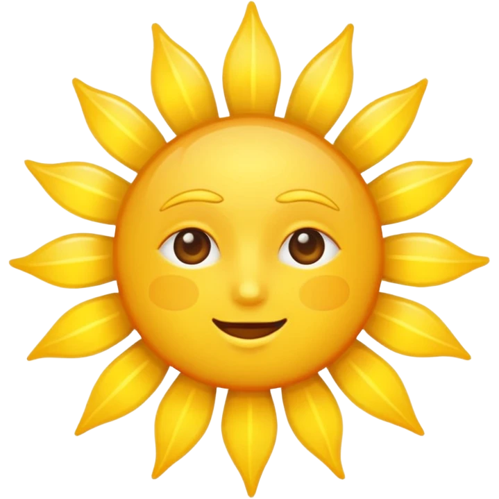 sun  emoji