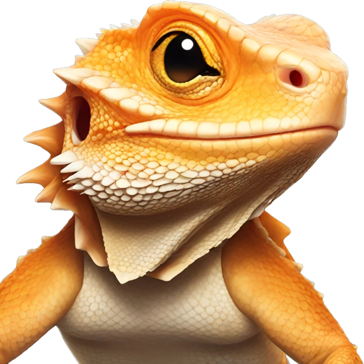 orange bearded dragon emoji