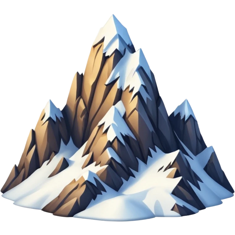 Seductive mountain emoji