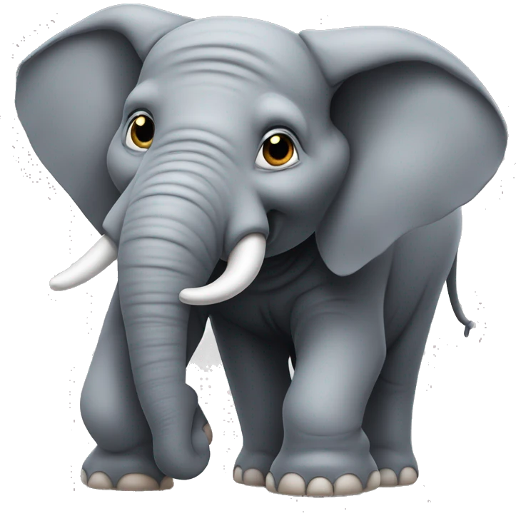 Drunk elephant ￼ emoji