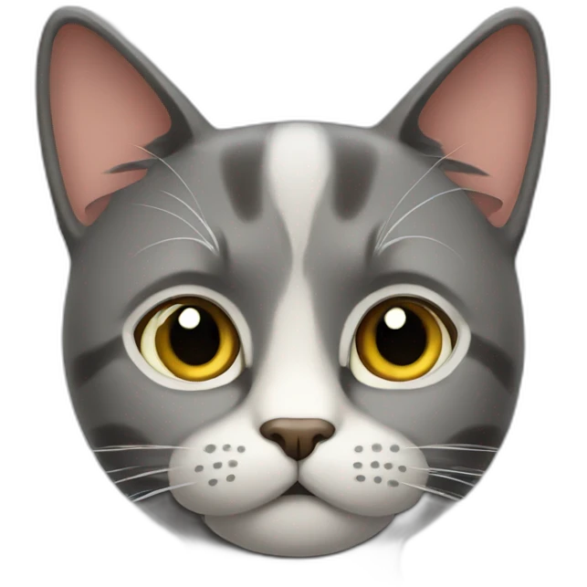 thinking cat emoji