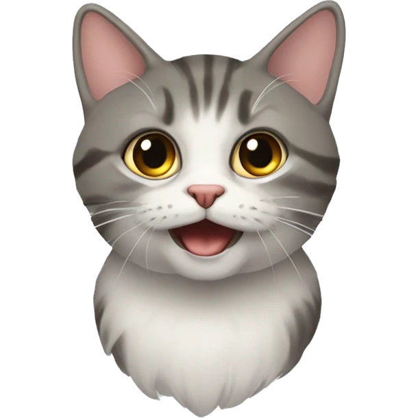Рыжий кот emoji