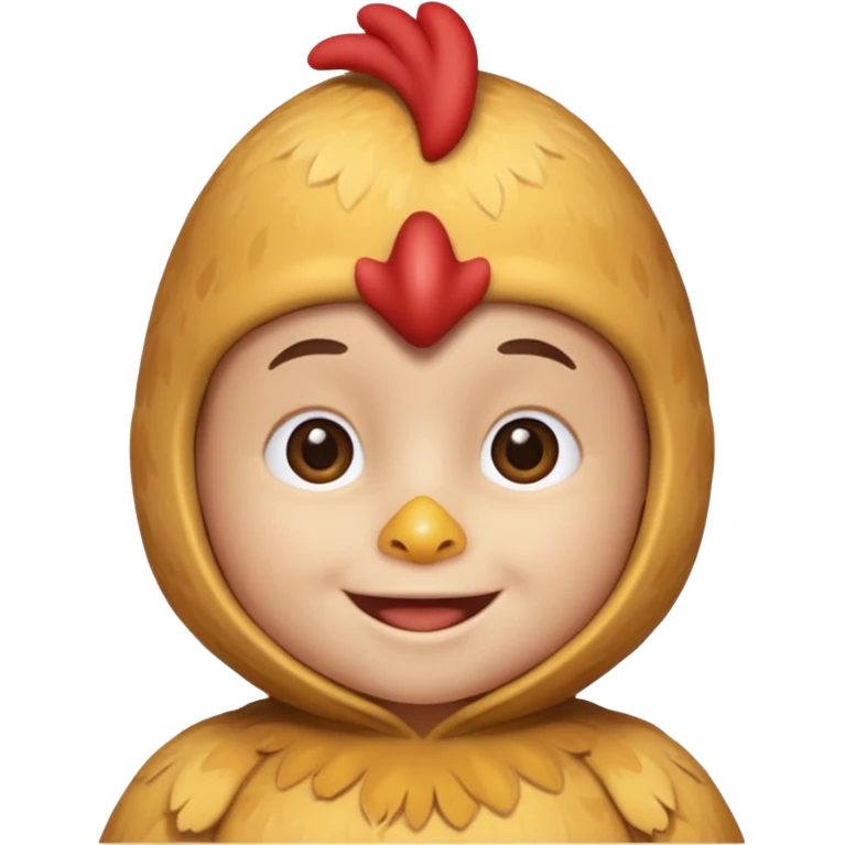 chicken stars kid emoji