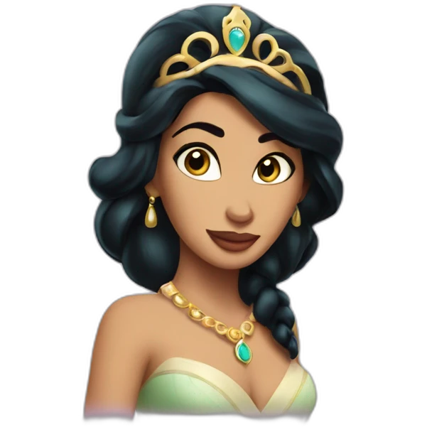 Princess jasmine emoji