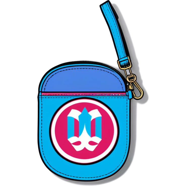 lululemon wristlet with pouch emoji