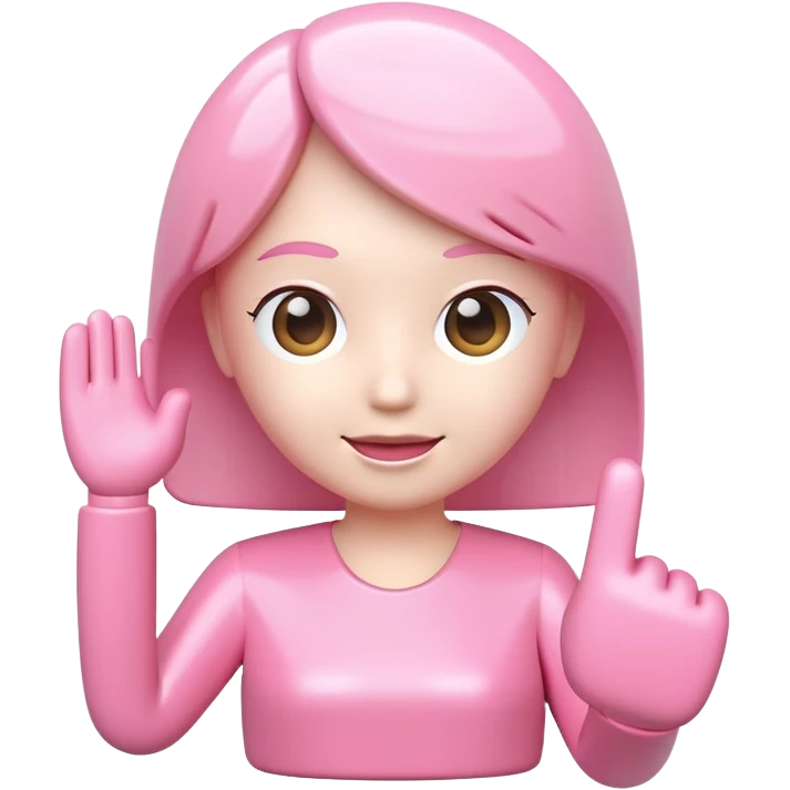 Light Pink video chat  emoji