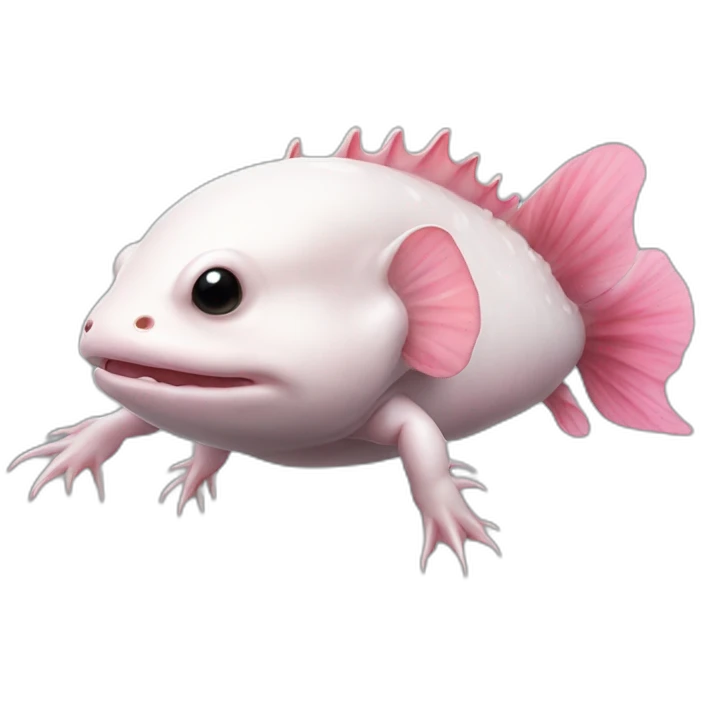 Souris axolotl emoji