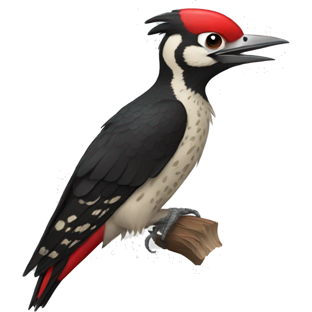 Mentally unstable woodpecker emoji