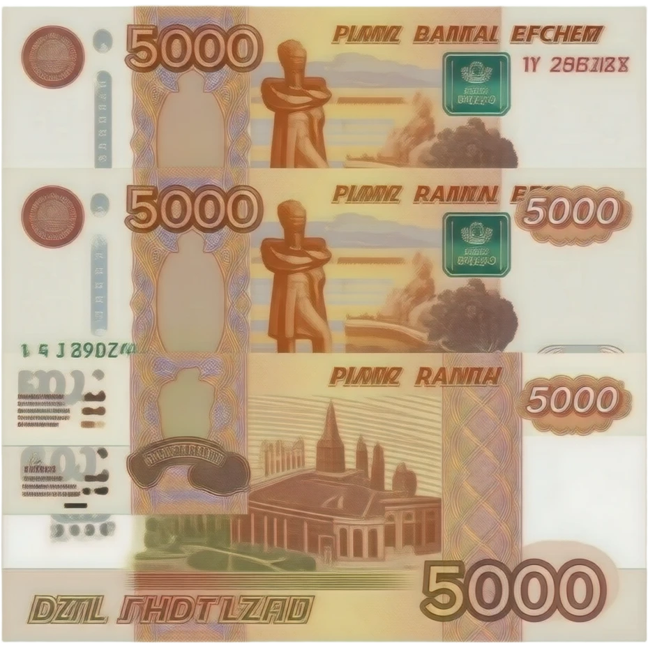 5000 Рублей купюра emoji