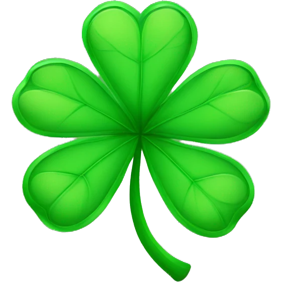 5 leaf clover emoji