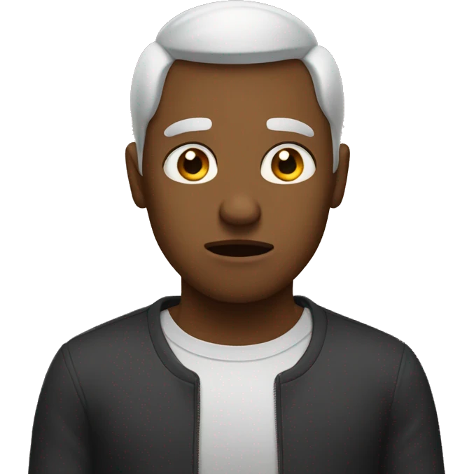 Being dramatic on social media emoji