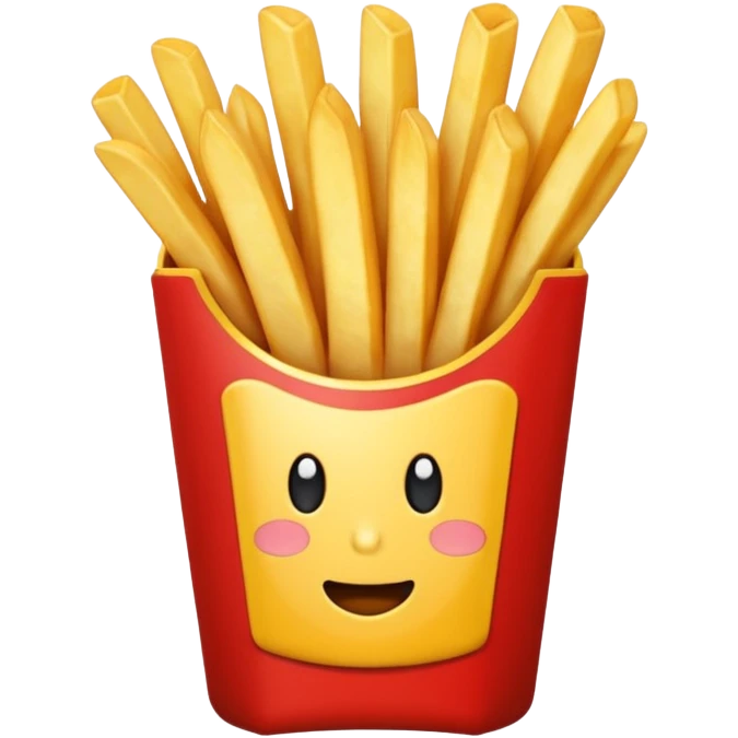 french fries emoji
