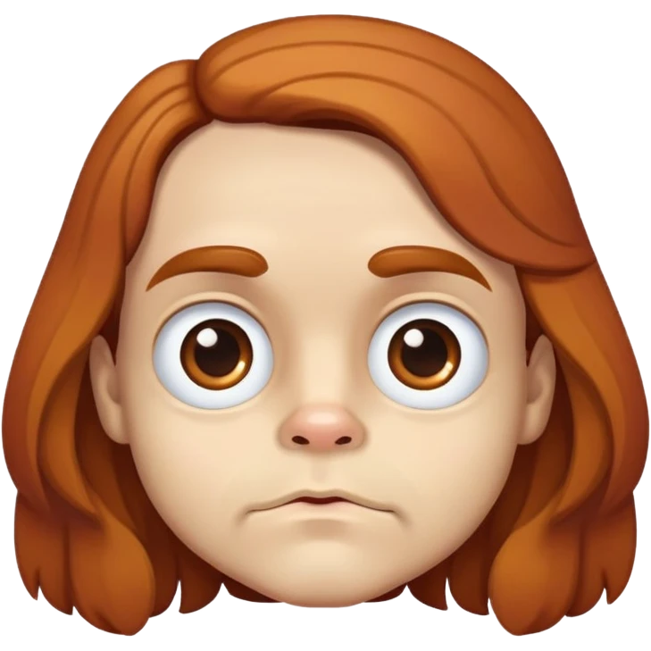 Cavalier giving judging look with a cleft lip emoji