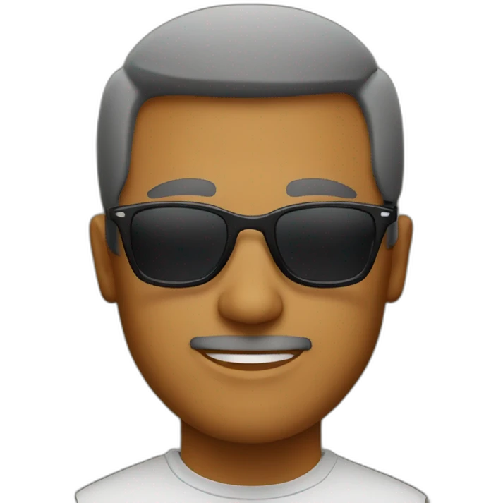 man with sunglasses emoji