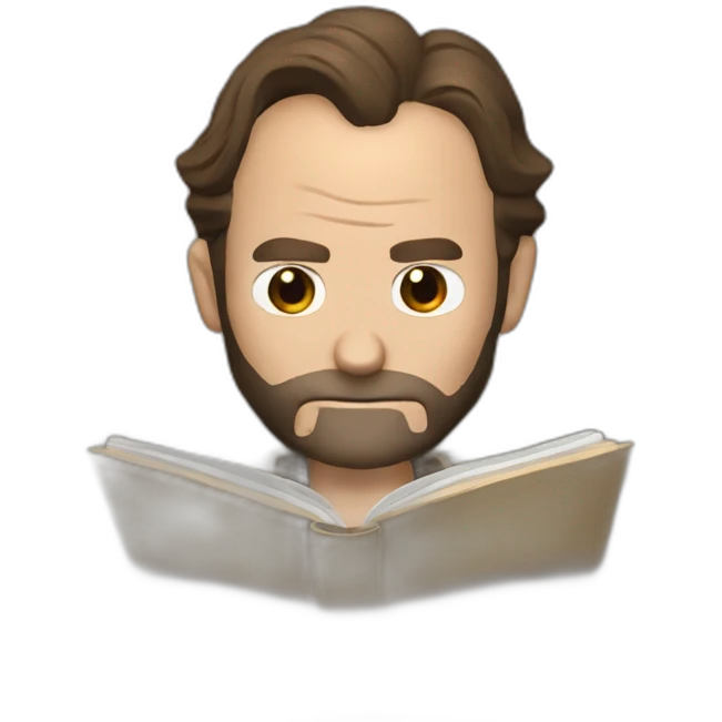 Rick grimes reading emoji