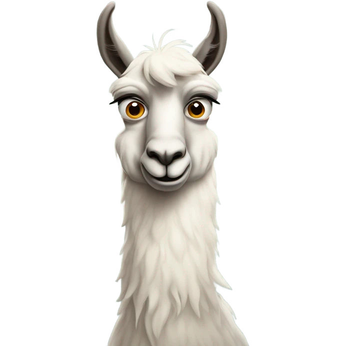 upset lama emoji
