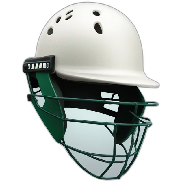 cricket  helmet emoji
