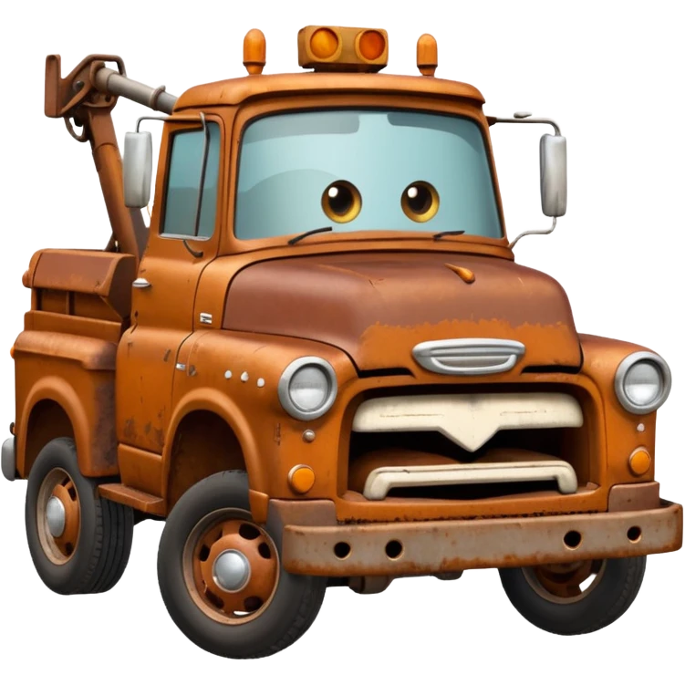 mater tow truck emoji