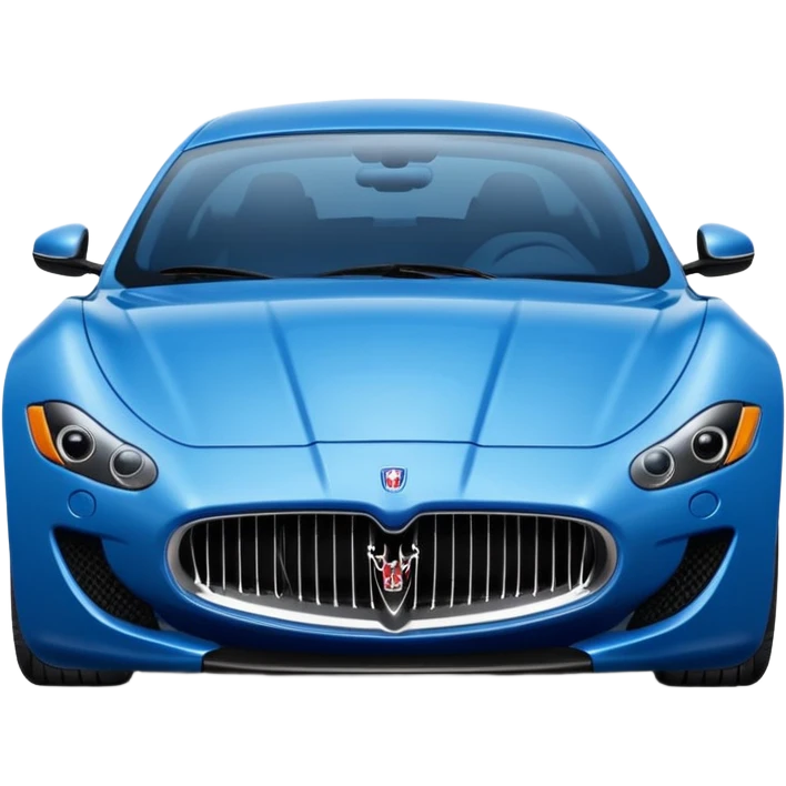 Blue Maserati emoji