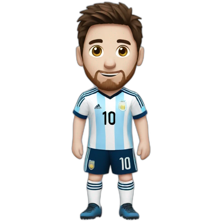 Messi argentina 2023 emoji