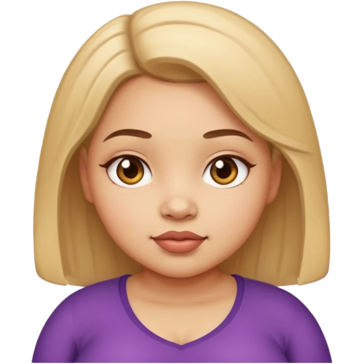 Girl with fat ass emoji