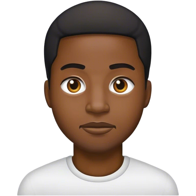 Black guy emoji