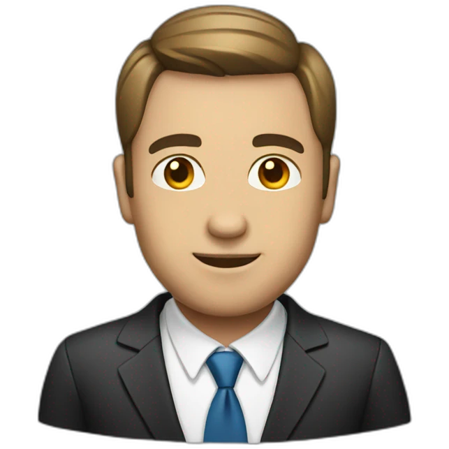 business man emoji