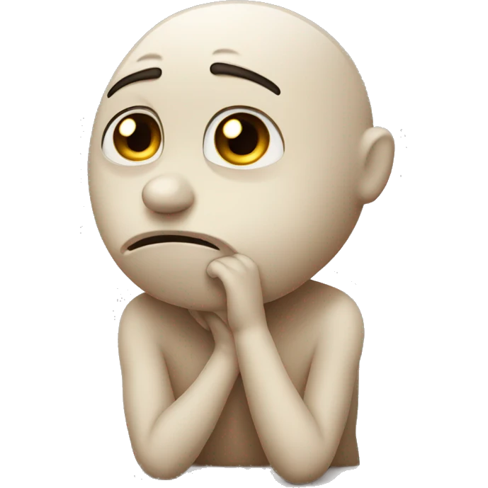 cute sad begging face  emoji