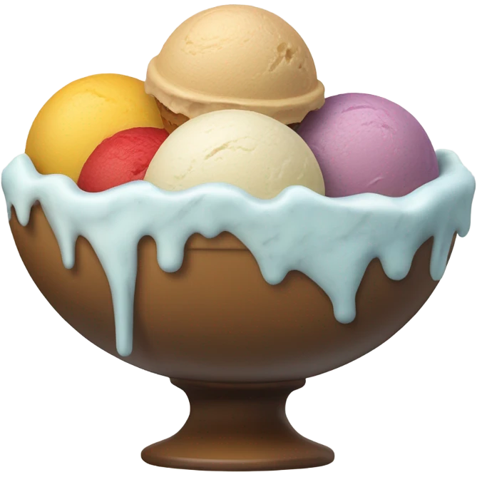 bowl of ice cream emoji