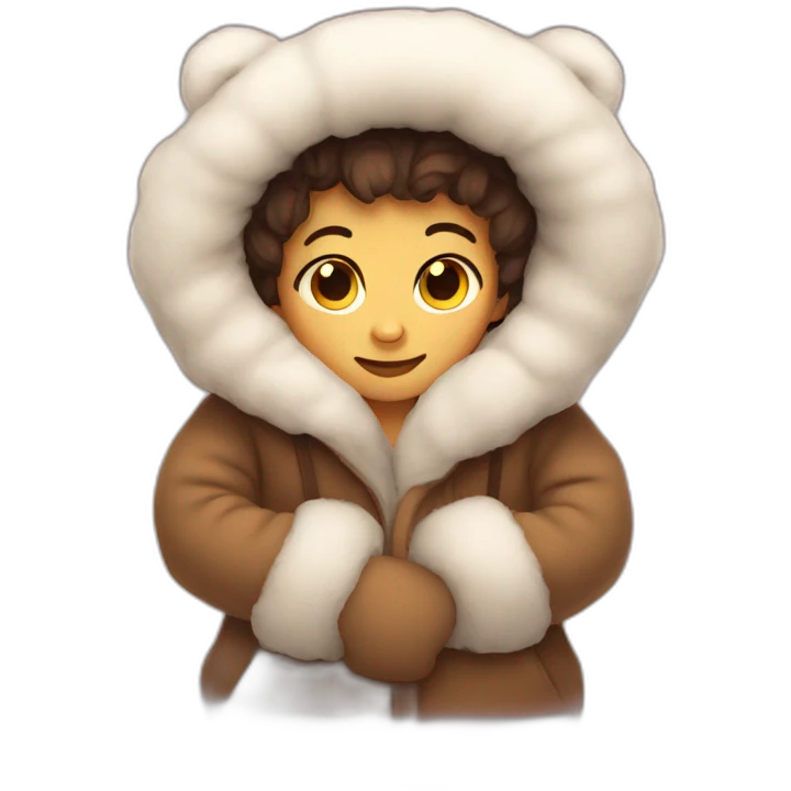 Cozy and cute emoji