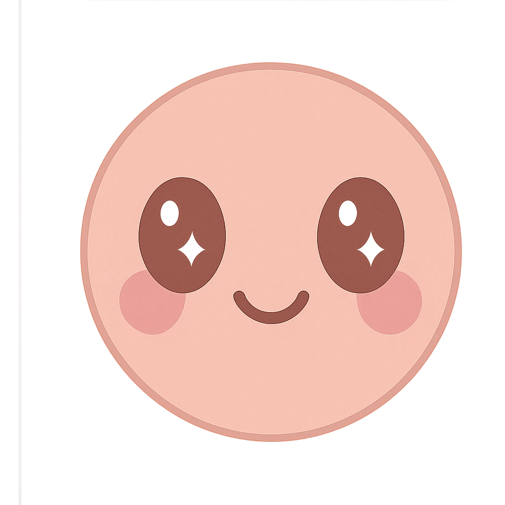 cute face rose gold emoji emoji