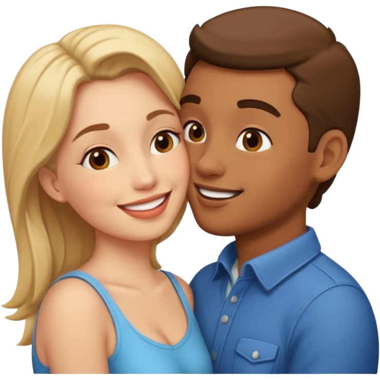 Lip kiss  bf gf emoji