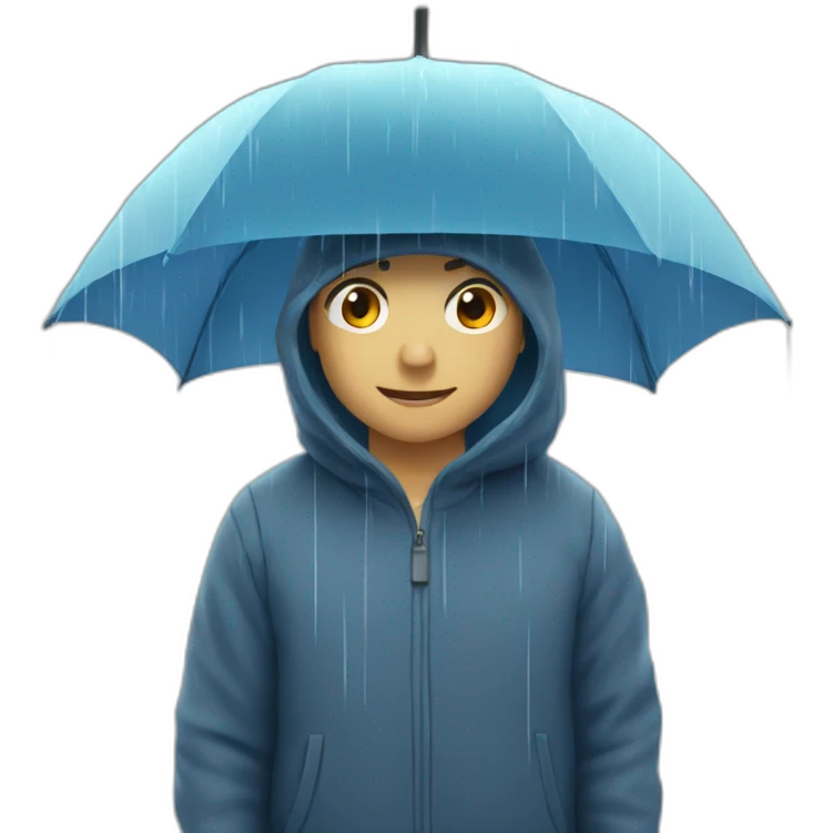 Rain emoji
