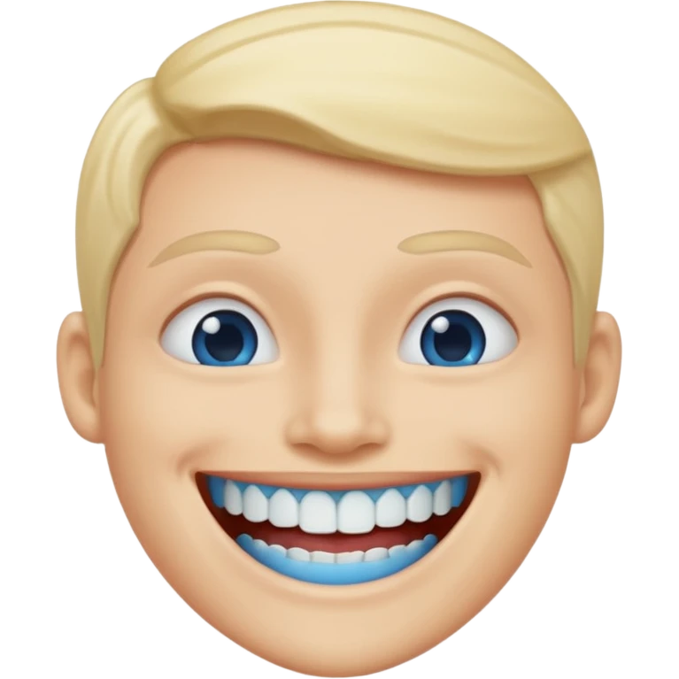 blue teeth emoji