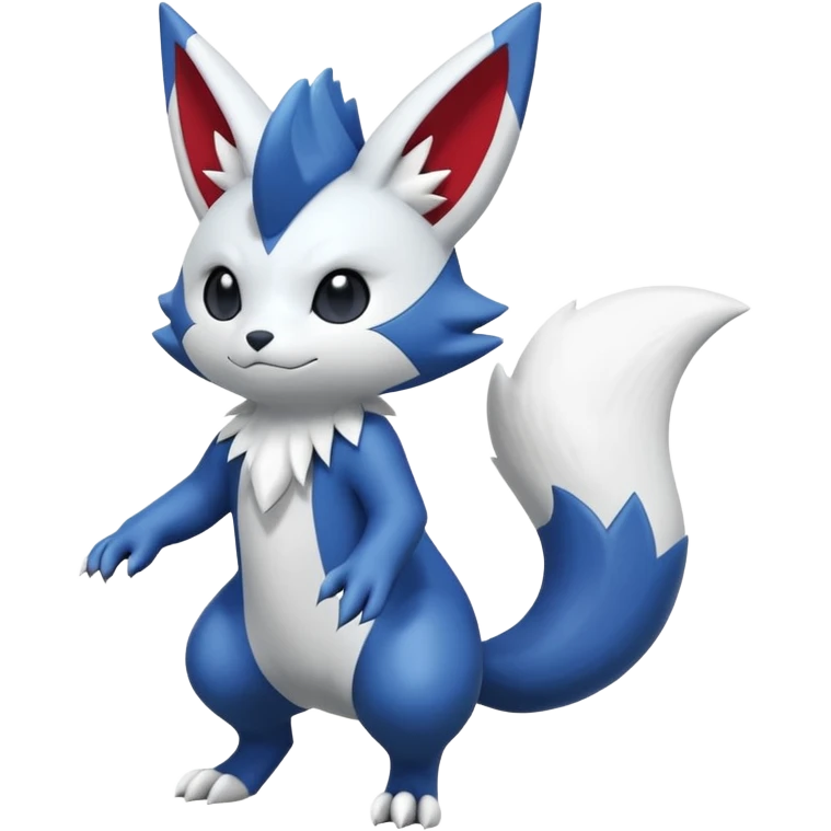 Meowstic-Zangoose-Fakémon-hybrid-creature (full body)  emoji