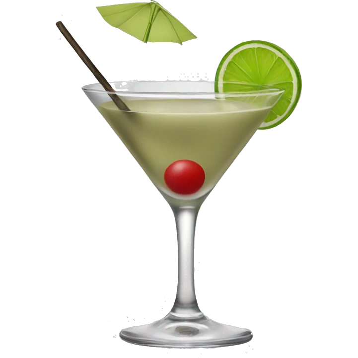 Extra dirty martini  emoji