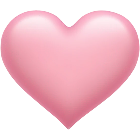 Baby pink heart emoji