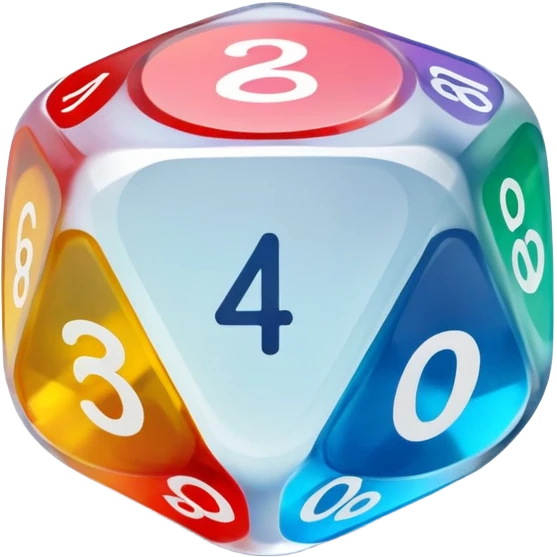 12 sided dice emoji